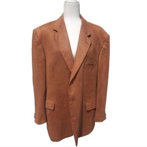 Gianfranco Ruffini Italy soft microfiber sports coat suit jacket size 38R